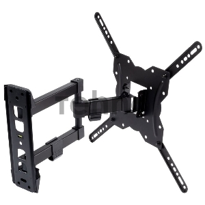 Кронштейн для телевизора Kromax GALACTIC-40 черный 22-65 макс.35кг настенный поворот и наклон