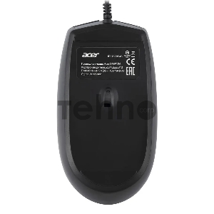Мышь Acer OMW126 черный оптическая (1000dpi) USB (3but)