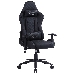 Кресло игровое Cactus CS-CHR-030BL черный сиденье черный эко.кожа с подголов. крестовина металл пластик черный, фото 1