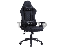 Кресло игровое Cactus CS-CHR-030BL черный сиденье черный эко.кожа с подголов. крестовина металл пластик черный