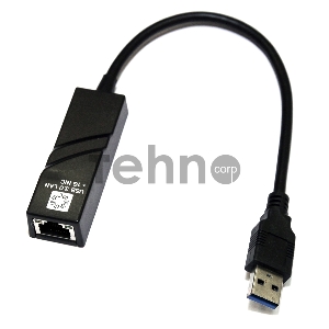 Адаптеры USB Ethernet 5bites Кабель-адаптер 5bites UA3-45-01BK USB3.0 -> RJ45 10/100/1000 Мбит/с, 10см Адаптеры USB Ethernet 5bites Кабель-адаптер 5bites UA3-45-01BK USB3.0 -> RJ45 10/100/1000 Мбит/с, 10см