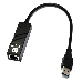 Адаптеры USB Ethernet 5bites Кабель-адаптер 5bites UA3-45-01BK USB3.0 -> RJ45 10/100/1000 Мбит/с, 10см, фото 1
