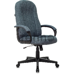 Кресло руководителя Бюрократ T-898AXSN темно-синий 38-416 крестовина пластик