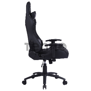 Кресло игровое Cactus CS-CHR-030BL черный сиденье черный эко.кожа с подголов. крестовина металл пластик черный
