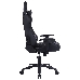 Кресло игровое Cactus CS-CHR-030BL черный сиденье черный эко.кожа с подголов. крестовина металл пластик черный, фото 3