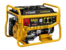 Генератор STEHER GS-6500Е бензиновый с электростартером, 5500 Вт