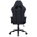 Кресло игровое Cactus CS-CHR-030BL черный сиденье черный эко.кожа с подголов. крестовина металл пластик черный, фото 4