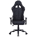 Кресло игровое Cactus CS-CHR-030BL черный сиденье черный эко.кожа с подголов. крестовина металл пластик черный, фото 6