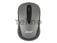 Мышь Acer OMR134 серый оптическая (1000dpi) беспроводная USB для ноутбука (3but)