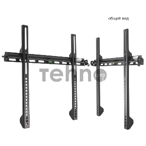 Кронштейн для телевизора Kromax VEGA-11 черный 22-65 макс.50кг настенный фиксированный