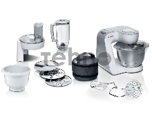 Кухонный комбайн Bosch MUM58234 Белый, серебряный