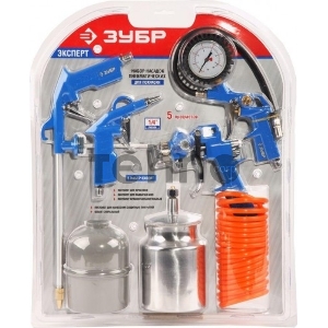Набор пневмоинструмента ЗУБР MS-5G универсальный, 5 предм.