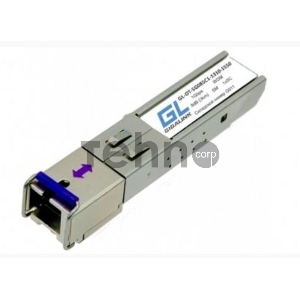 Модуль SFP GIGALINK GL-OT-SG06SC1-1550-1310-B, WDM, 155Mb/1,25Gb/s одно волокно SM, SC, Tx:1550/Rx:1310 нм, 6 дБ до 3 км