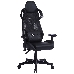 Кресло игровое Cactus CS-CHR-090BL черный сиденье черный эко.кожа крестовина пластик пластик черный, фото 1