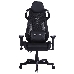 Кресло игровое Cactus CS-CHR-090BL черный сиденье черный эко.кожа крестовина пластик пластик черный, фото 2
