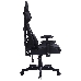 Кресло игровое Cactus CS-CHR-090BL черный сиденье черный эко.кожа крестовина пластик пластик черный, фото 3