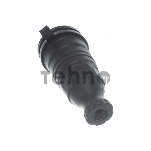 Розетка 1-м Омега РБп13-1-0м с защ. крышкой переносная с заземл. IP44 черн. каучук ИЭК PKR21-016-2-K02