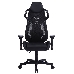 Кресло игровое Cactus CS-CHR-090BL черный сиденье черный эко.кожа крестовина пластик пластик черный, фото 7