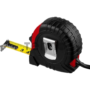 Рулетка MIRAX Rubber 3м / 18мм в обрезиненном пластиковом корпусе