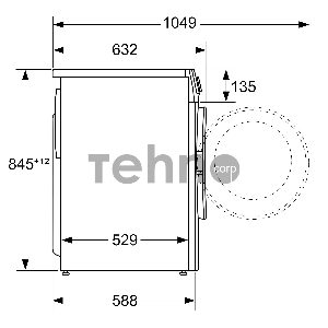 Стиральная машина BOSCH WGA142X1TR