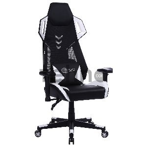 Кресло игровое Cactus CS-CHR-090BLW черный/белый сиденье черный/белый эко.кожа крестовина пластик пластик черный/белый Кресло игровое Cactus CS-CHR-090BLW черный/белый сиденье черный/белый эко.кожа крестовина пластик пластик черный/белый