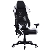 Кресло игровое Cactus CS-CHR-090BLW черный/белый сиденье черный/белый эко.кожа крестовина пластик пластик черный/белый, фото 1