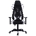Кресло игровое Cactus CS-CHR-090BLW черный/белый сиденье черный/белый эко.кожа крестовина пластик пластик черный/белый, фото 2