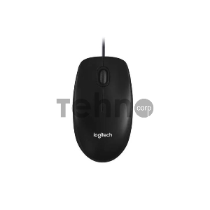 Мышка USB OPTICAL WIRED M100R DARK/GREY 910-006765 LOGITECH
