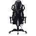 Кресло игровое Cactus CS-CHR-090BLW черный/белый сиденье черный/белый эко.кожа крестовина пластик пластик черный/белый, фото 4