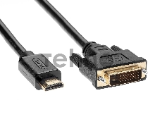 Кабель HDMI-DVI 3M LCG135E-3M TV-COM
