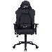 Кресло игровое Cactus CS-CHR-130 черный сиденье черный эко.кожа с подголов. крестовина металл пластик черный, фото 2