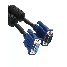 Кабель VCOM VVG6460-5MO удлинительный Монитор-SVGA card (15M-15F) 5m, 2 фильтра, фото 3