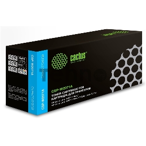 Картридж лазерный Cactus CSP-W2071A голубой (700стр.) для HP Color Laser 150a/150nw/178nw MFP/179fnw MFP