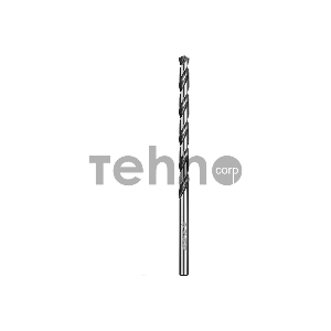 Сверло Зубр ПРОФ-А 8,0х165мм, Удлиненное по металлу, сталь Р6М5, класс А 29624-8