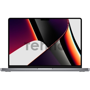 Ноутбук Apple MKGP3LL/A MacBook Pro A2442 14 M1 Pro chip 16GB DRAM 512GB SSD, Space Gray Американская клавиатура MKGP3LL/A (551042)