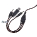 Наушники с микрофоном Oklick HS-L500G черный 2.2м мониторы оголовье, фото 5