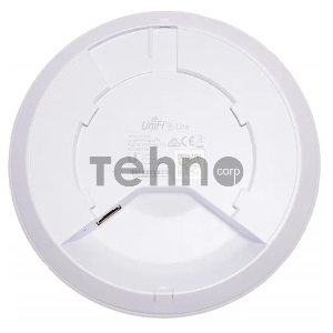Точка доступа Ubiquiti UniFi 6 AP Lite [U6-Lite] 2.4+5 ГГц, Wi-Fi 6, 2х2 MU-MIMO, 802.3af, 1х 1G RJ45