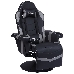 Кресло игровое Cactus CS-CHR-GS200BLG черный/серый сиденье черный/серый эко.кожа блин металл черный подст.для ног, фото 1