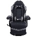 Кресло игровое Cactus CS-CHR-GS200BLG черный/серый сиденье черный/серый эко.кожа блин металл черный подст.для ног, фото 2