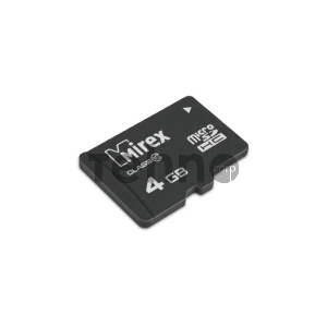 Карта памяти microSDHC MIREX 4GB (class 10) Карта памяти microSDHC MIREX 4GB (class 10)