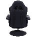 Кресло игровое Cactus CS-CHR-GS200BLG черный/серый сиденье черный/серый эко.кожа блин металл черный подст.для ног, фото 4