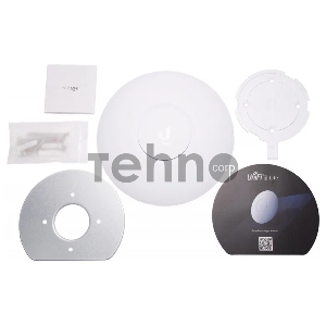 Точка доступа Ubiquiti UniFi 6 AP Lite [U6-Lite] 2.4+5 ГГц, Wi-Fi 6, 2х2 MU-MIMO, 802.3af, 1х 1G RJ45