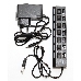Концентратор USB 5bites HB27-203PBK 7*USB2.0 / БП 5В-2А / 1M / BLACK, фото 4