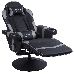 Кресло игровое Cactus CS-CHR-GS200BLG черный/серый сиденье черный/серый эко.кожа блин металл черный подст.для ног, фото 6