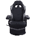 Кресло игровое Cactus CS-CHR-GS200BLG черный/серый сиденье черный/серый эко.кожа блин металл черный подст.для ног, фото 7