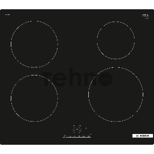 Индукционная варочная поверхность Bosch PUE61RBB6E черный