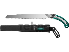 Ножовка KRAFTOOL CAMP Fast 7 для быстрого реза сырой древесины, 350 мм