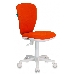 Кресло детское Бюрократ KD-W10/26-29-1 оранжевый 26-29-1 (пластик белый), фото 1