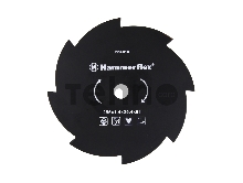 Нож для триммера Hammer Flex 223-010  закаленная сталь, круглый, 8 зубьев, толщина 1,4 мм, d=255 мм