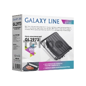 Гриль электрический Galaxy LINE GL2973, черный